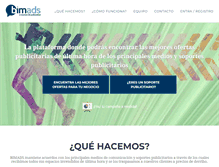 Tablet Screenshot of bimads.com
